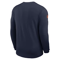 Denver Broncos Sideline Coach Men's Nike Dri-FIT NFL Long-Sleeve Top