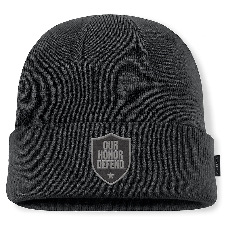 Ohio State 2025 Military Appreciation Men's Nike College Cuffed Beanie