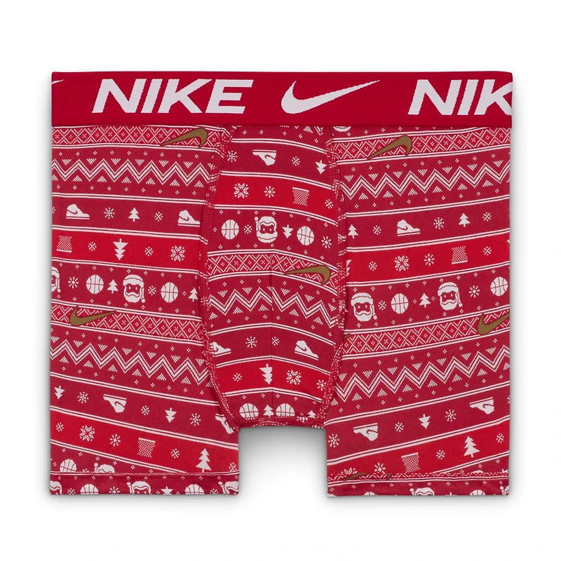 Nike Dri-FIT Big Kids' Holiday Poly Boxer Briefs (5-Pack)