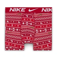Nike Dri-FIT Big Kids' Holiday Poly Boxer Briefs (5-Pack)
