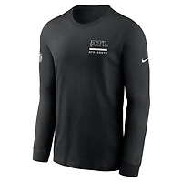 Atlanta Falcons Sideline Team Issue Men's Nike Dri-FIT NFL Long-Sleeve T-Shirt
