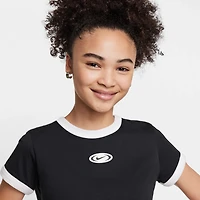 Nike Sportswear Big Kids' (Girls') Cropped T-Shirt