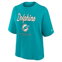 Miami Dolphins Boxy Women's Nike NFL T-Shirt