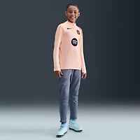 FC Barcelona Strike Third Big Kids' Nike Dri-FIT Total 90 Soccer Knit Drill Top