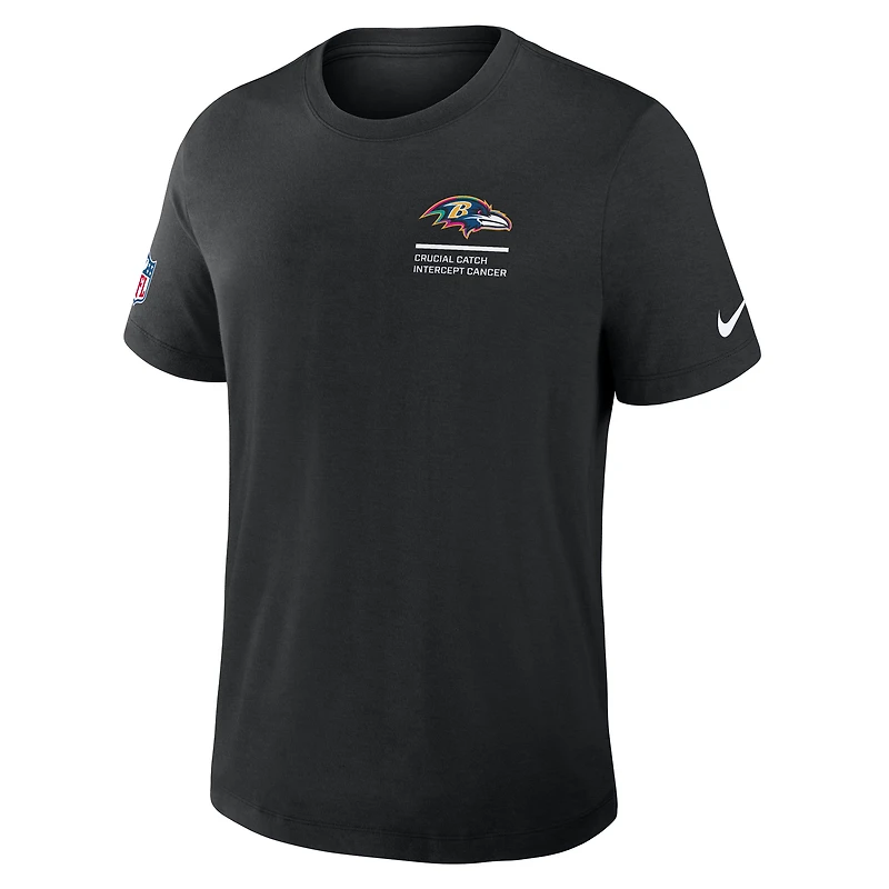 Baltimore Ravens Crucial Catch Men's Nike Dri-FIT NFL T-Shirt