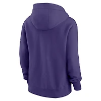 Baltimore Ravens Phoenix Rewind Women's Nike NFL Full-Zip Hoodie