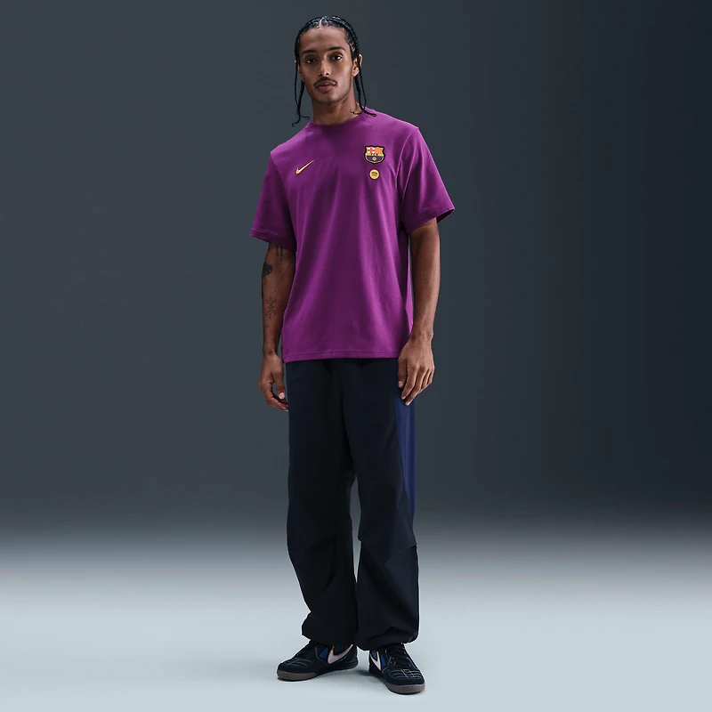 FC Barcelona Primary Home Men's Nike Dri-FIT Soccer Short-Sleeve Top