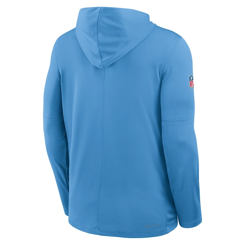 Tennessee Titans Pass Accuracy Men's Nike Dri-FIT NFL Long-Sleeve Hooded Top