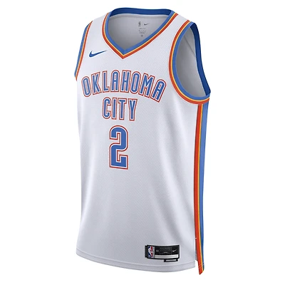 Shai Gilgeous-Alexander Oklahoma City Thunder 2022/23 Association Edition Men's Nike Dri-FIT NBA Swingman Jersey