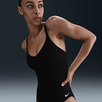 Nike Swim Essential Women's V-Neck One-Piece