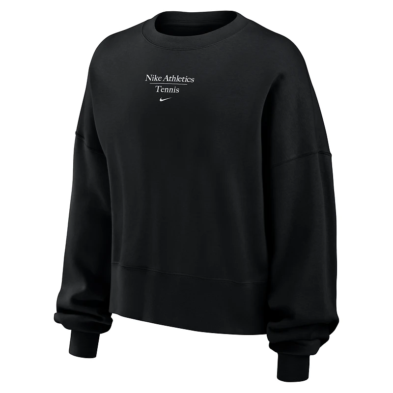 NIke Phoenix Fleece Women's Tennis Crew-Neck Sweatshirt