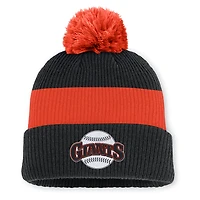 San Francisco Giants Cooperstown Peak Men's Nike MLB Cuffed Pom Beanie