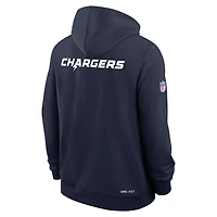 Los Angeles Chargers Alt Offensive Set Play Sideline Men's Nike Dri-FIT NFL Pullover Hoodie