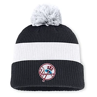 New York Yankees Cooperstown Peak Men's Nike MLB Cuffed Pom Beanie