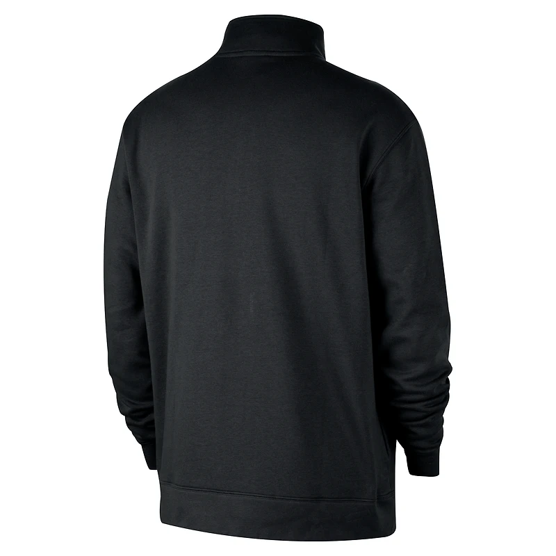 Brooklyn Nets Club Courtside Men's Nike NBA 1/2-Zip Top