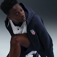 USMNT Tech Windrunner Men's Nike Soccer Fleece Full-Zip Hoodie