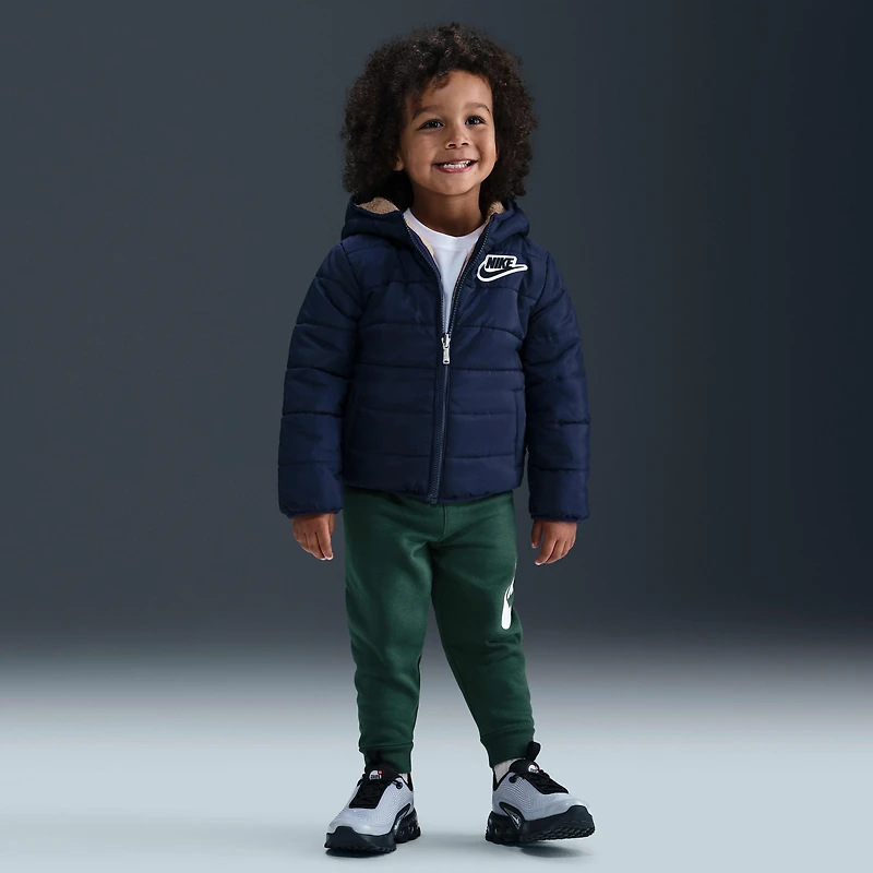 Nike Toddler Reversible Puffer / Fleece Jacket