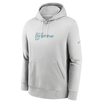 Miami Dolphins Slot Receiver Club Men's Nike NFL Pullover Hoodie