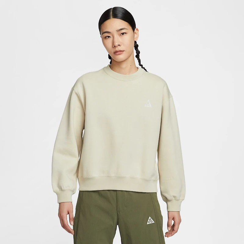 Nike ACG "Tuff Fleece" Women's Crew-Neck Sweatshirt