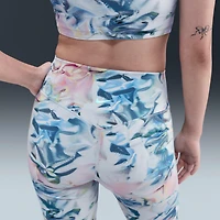 Nike Universa Women's Artist Collection High-Waisted 8" Biker Shorts