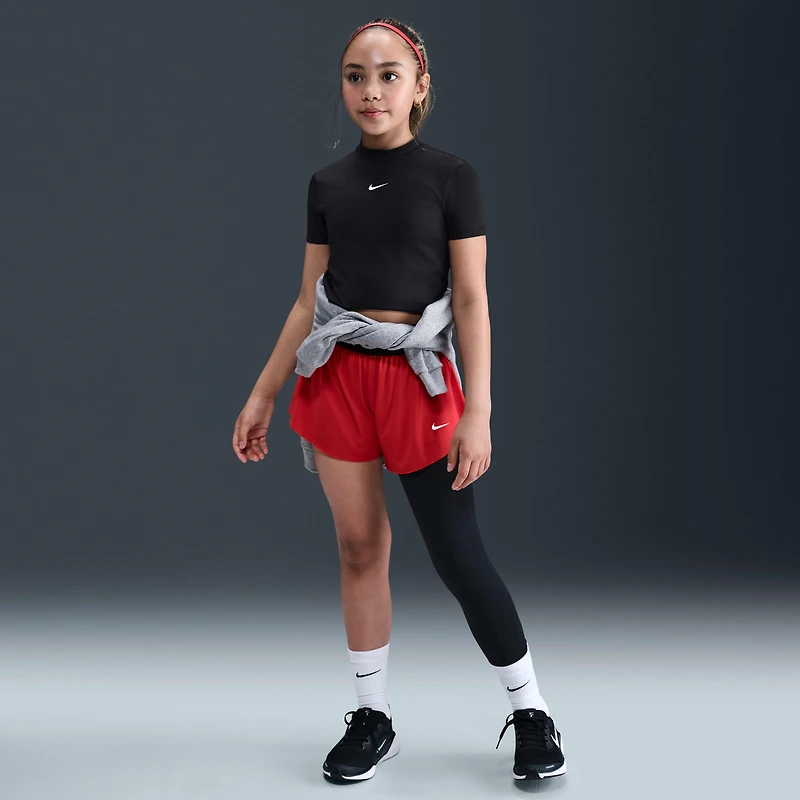 Nike Pro Girls' Dri-FIT Short-Sleeve Top