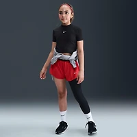 Nike Pro Girls' Dri-FIT Short-Sleeve Top