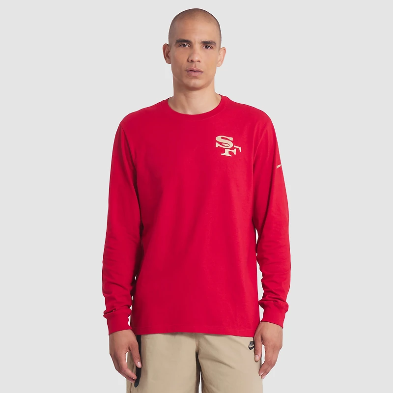 San Francisco 49ers Play To Win Essential Men's Nike NFL Long-Sleeve T-Shirt