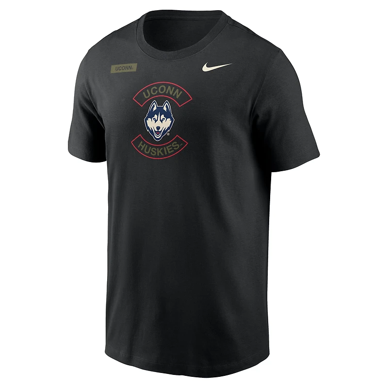 Connecticut Huskies Team Issue Men's Nike Dri-FIT T-Shirt