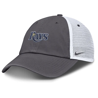 Tampa Bay Rays Wordmark Club Men's Nike MLB Trucker Adjustable Hat