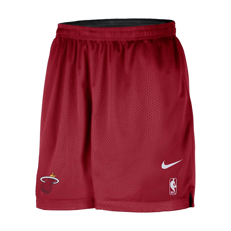 Miami Heat Courtside Men's Nike NBA Mesh Practice Shorts