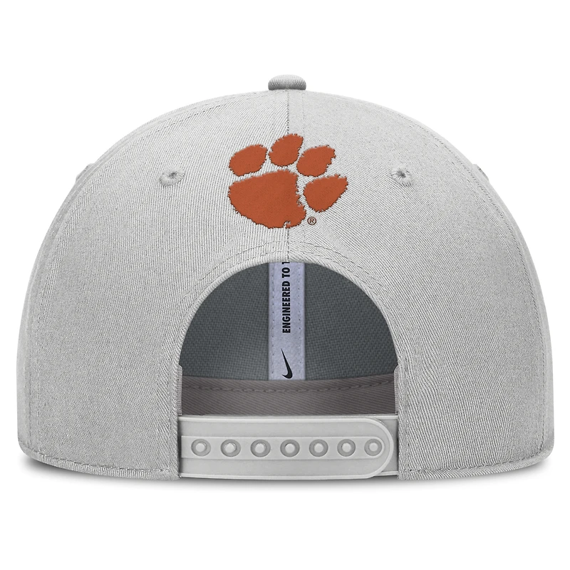 Clemson On-Field Primetime Rise Men's Nike College Adjustable Hat