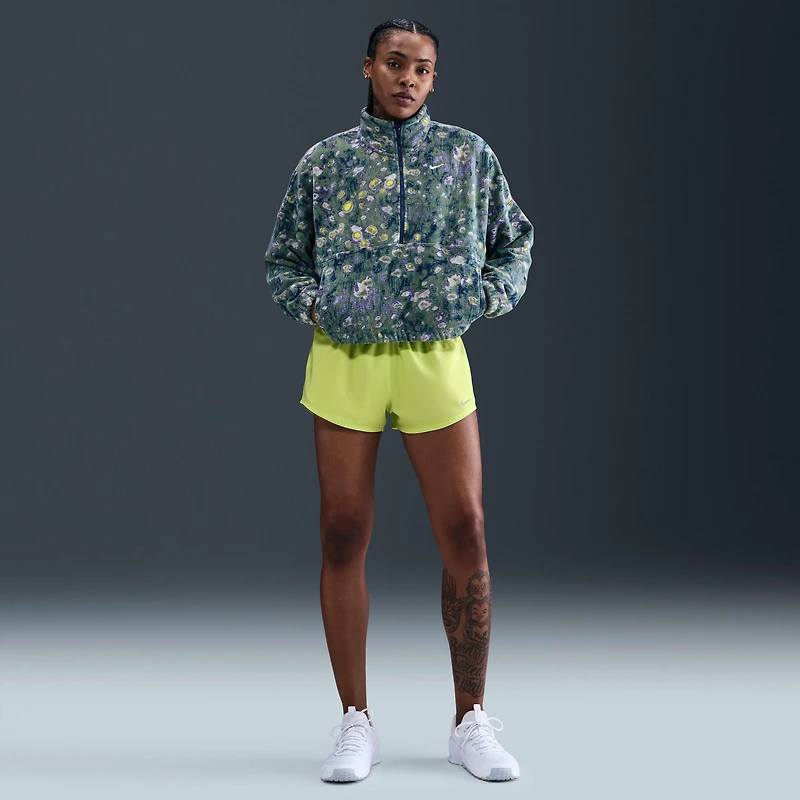 Nike One Women's Therma-FIT Oversized 1/2-Zip Fleece Top