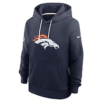 Denver Broncos Sideline Women's Nike Dri-FIT NFL Pullover Hoodie