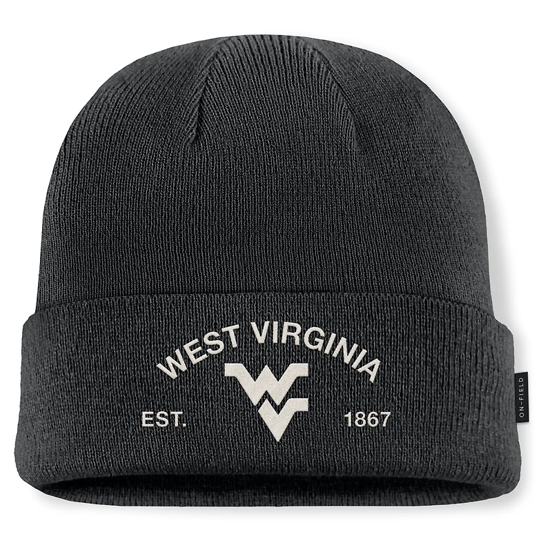 West Virginia 2025 Military Appreciation Men's Nike College Cuffed Beanie