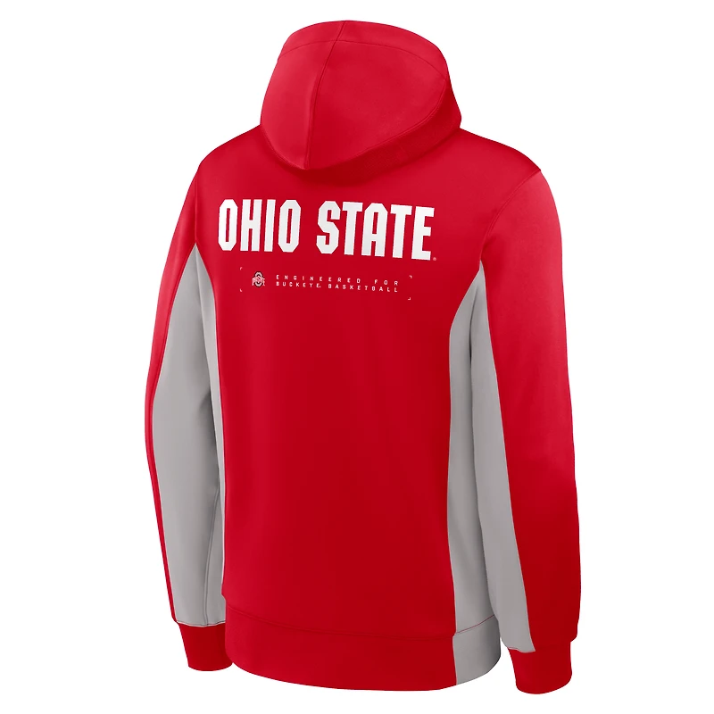 Ohio State Game Men's Nike Dri-FIT College Full-Zip Hooded Jacket