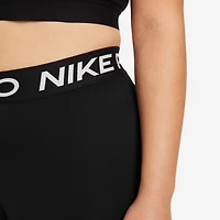 Nike Pro Women's Mid-Rise Mesh-Paneled Leggings