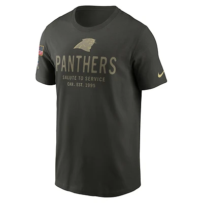 Carolina Panthers Salute to Service Sideline Primary Edge Men's Nike Dri-FIT NFL T-Shirt