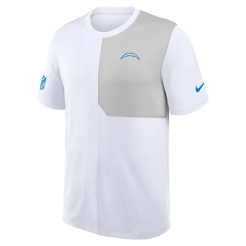 Los Angeles Chargers Sideline Coach Men's Nike Dri-FIT NFL Top