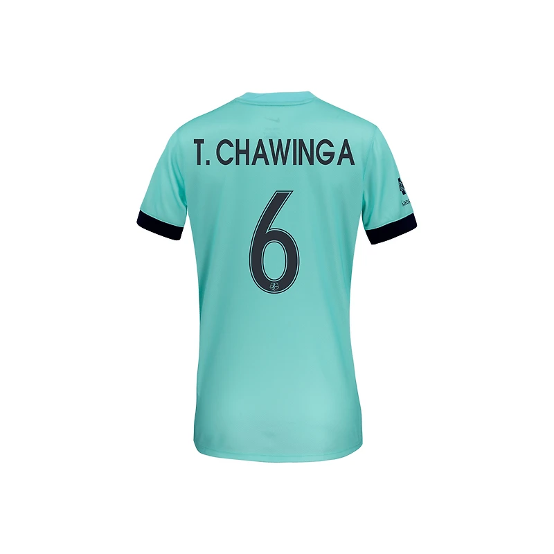 Temwa Chaŵinga KC Current 2025 Stadium Away Women's Nike Dri-FIT NWSL Replica Jersey
