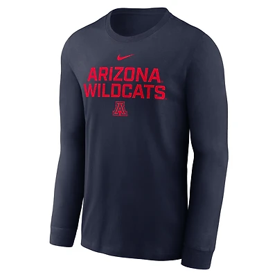 Arizona Sideline Men's Nike Dri-FIT College Long-Sleeve T-Shirt