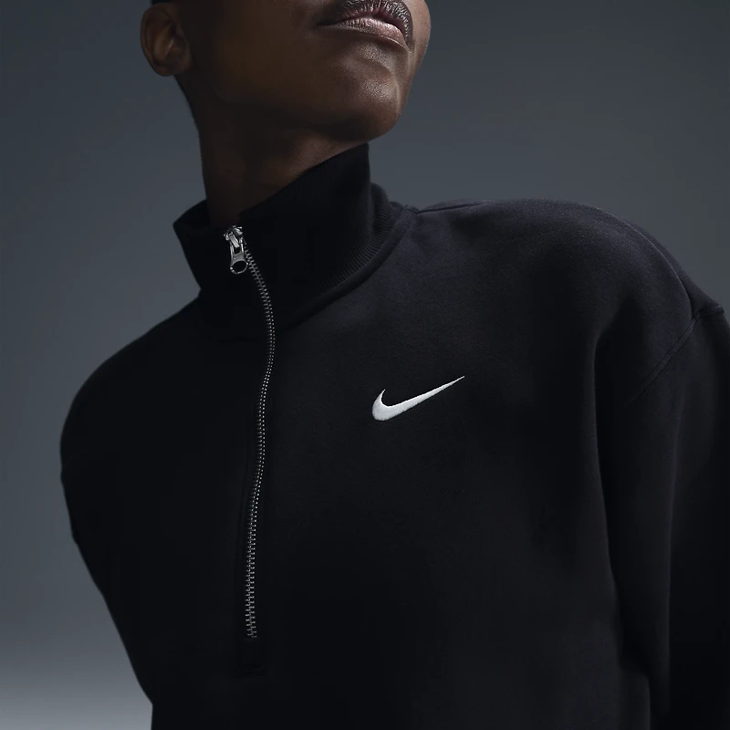 Nike Sportswear Phoenix Fleece Women's 1/4-Zip Cropped Sweatshirt