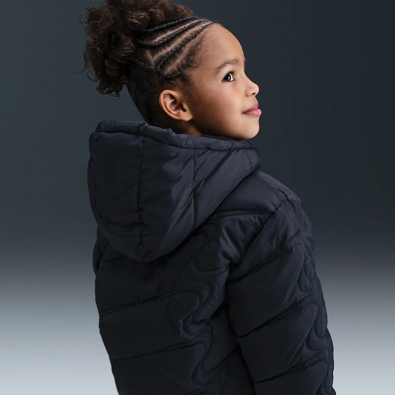 Nike Little Kids' Swoosh Quilted Puffer Jacket