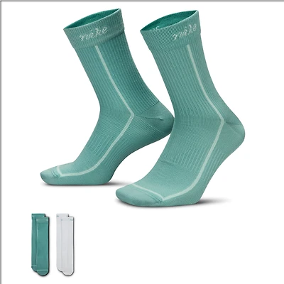 Nike Everyday Plus Women's Lightweight Crew Socks (2-Pair)