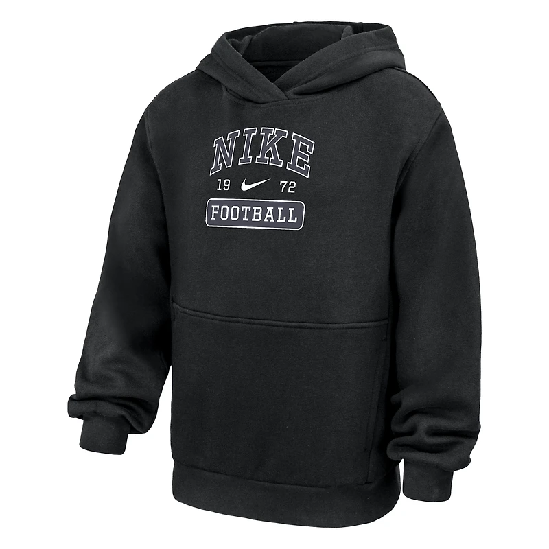 Nike Club Fleece Big Kids' Football Pullover Hoodie