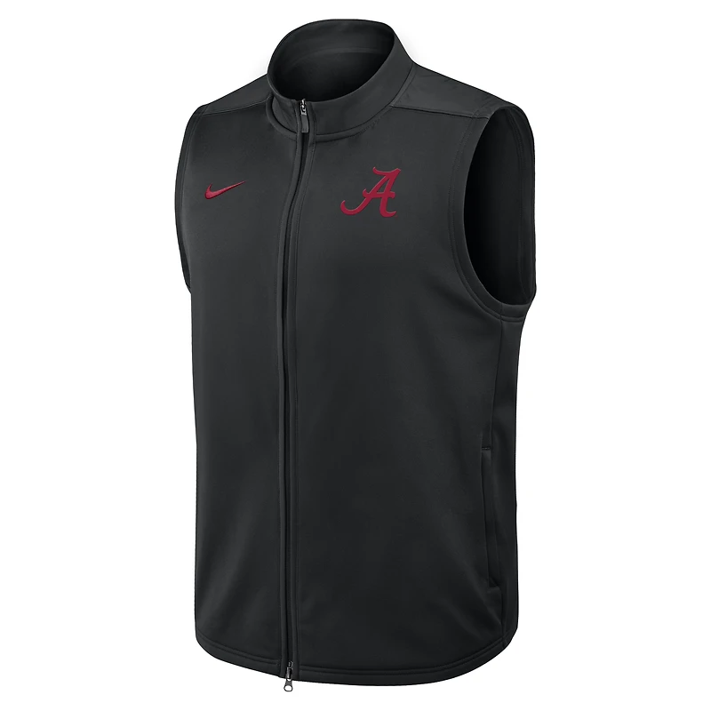 Alabama Victory Men's Nike Therma-FIT College Full-Zip Vest