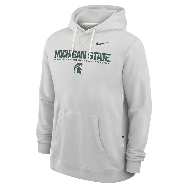 Michigan State Sideline Men's Nike Dri-FIT College Pullover Hoodie