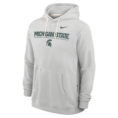 Michigan State Sideline Men's Nike Dri-FIT College Pullover Hoodie