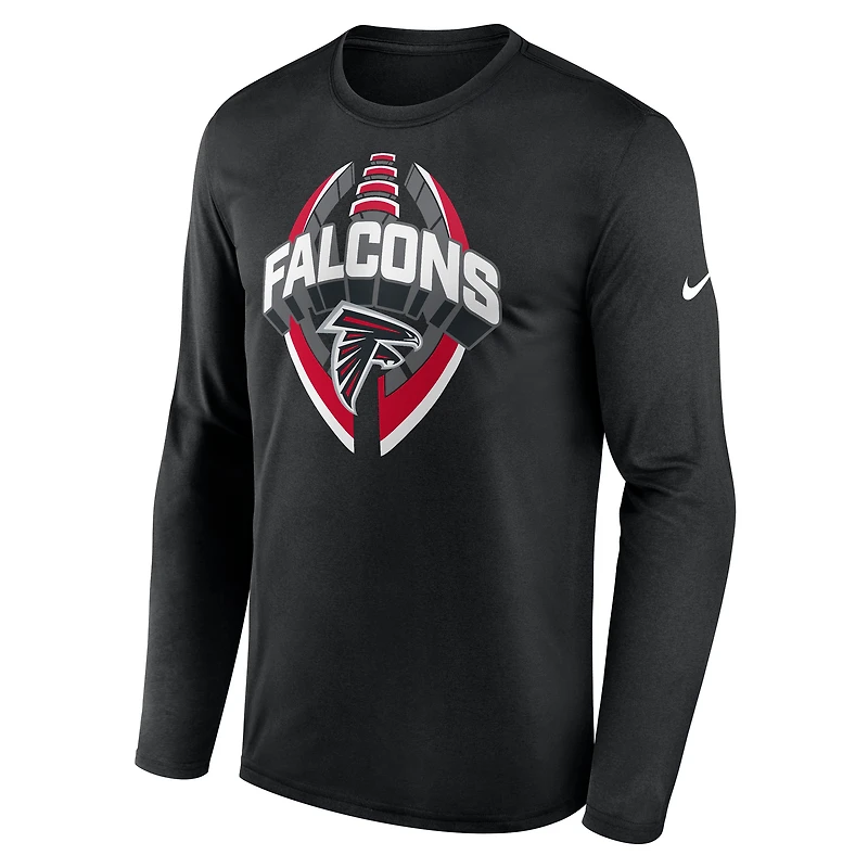 Atlanta Falcons Legend Icon Men's Nike Dri-FIT NFL Long-Sleeve T-Shirt