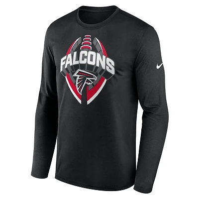Atlanta Falcons Legend Icon Men's Nike Dri-FIT NFL Long-Sleeve T-Shirt