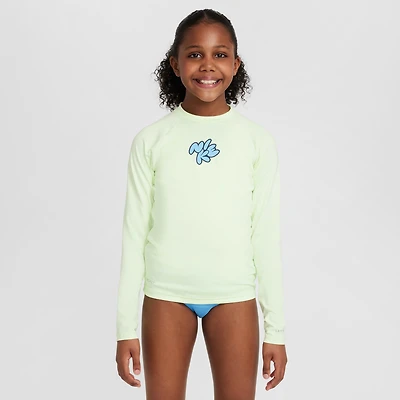 Nike Swim Big Kids' (Girls') Dri-FIT Long-Sleeve Hydroguard